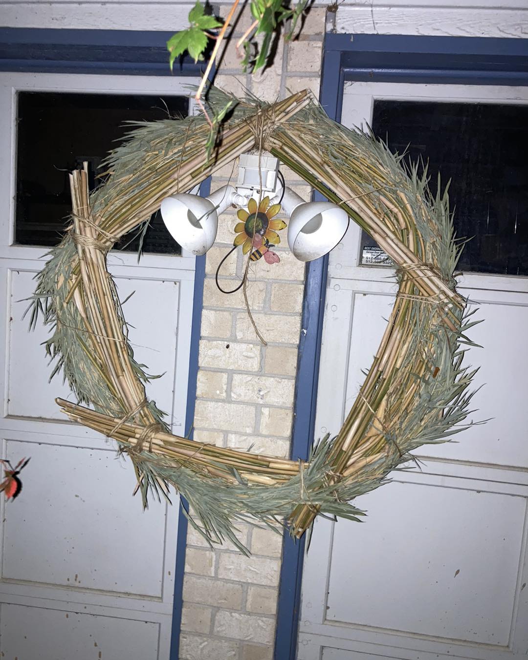 Natural Bamboo Branch Wreaths — Handmade by Austin Bamboo Inc.
